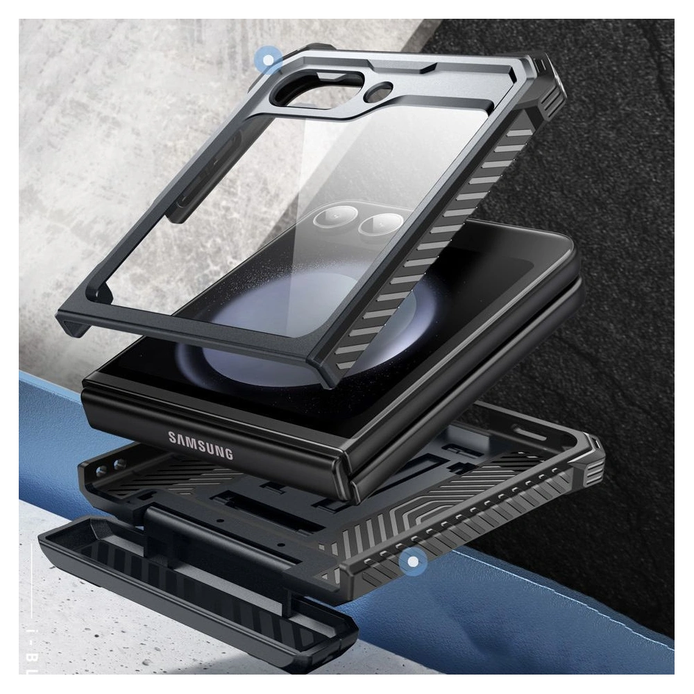 Etui Supcase IBLSN ArmorBox Samsung Galaxy Z Flip 6 / 7 FE Black