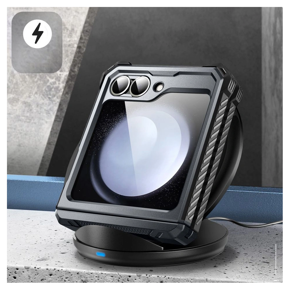 Etui Supcase IBLSN ArmorBox Samsung Galaxy Z Flip 6 / 7 FE Black