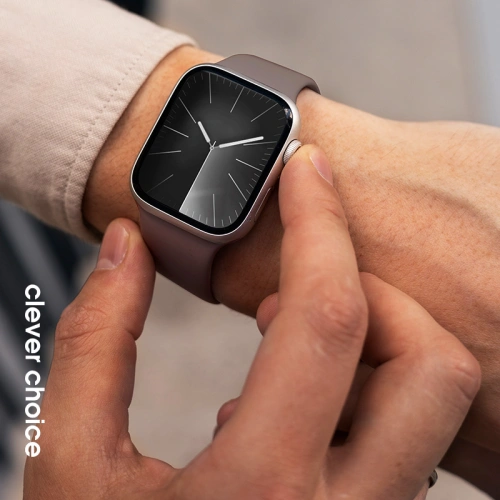 Kup Crong Liquid Apple Watch 4/5/6/7/8/9/SE/Ultra 1/2 42/44/45/49mm braun - CRG778 - {ean13} - Sklep Home Screen