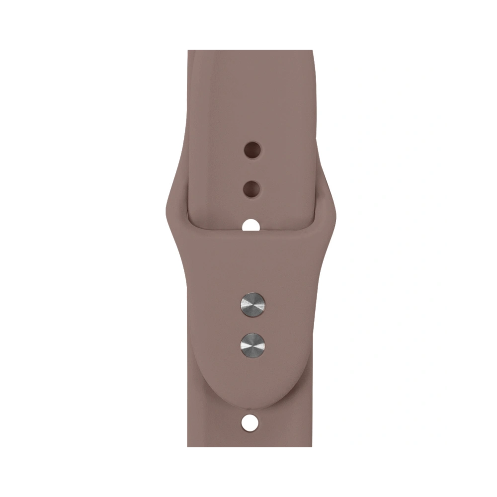 Pasek Crong Liquid Apple Watch 4/5/6/7/8/9/SE/Ultra 1/2 42/44/45/49mm brązowy