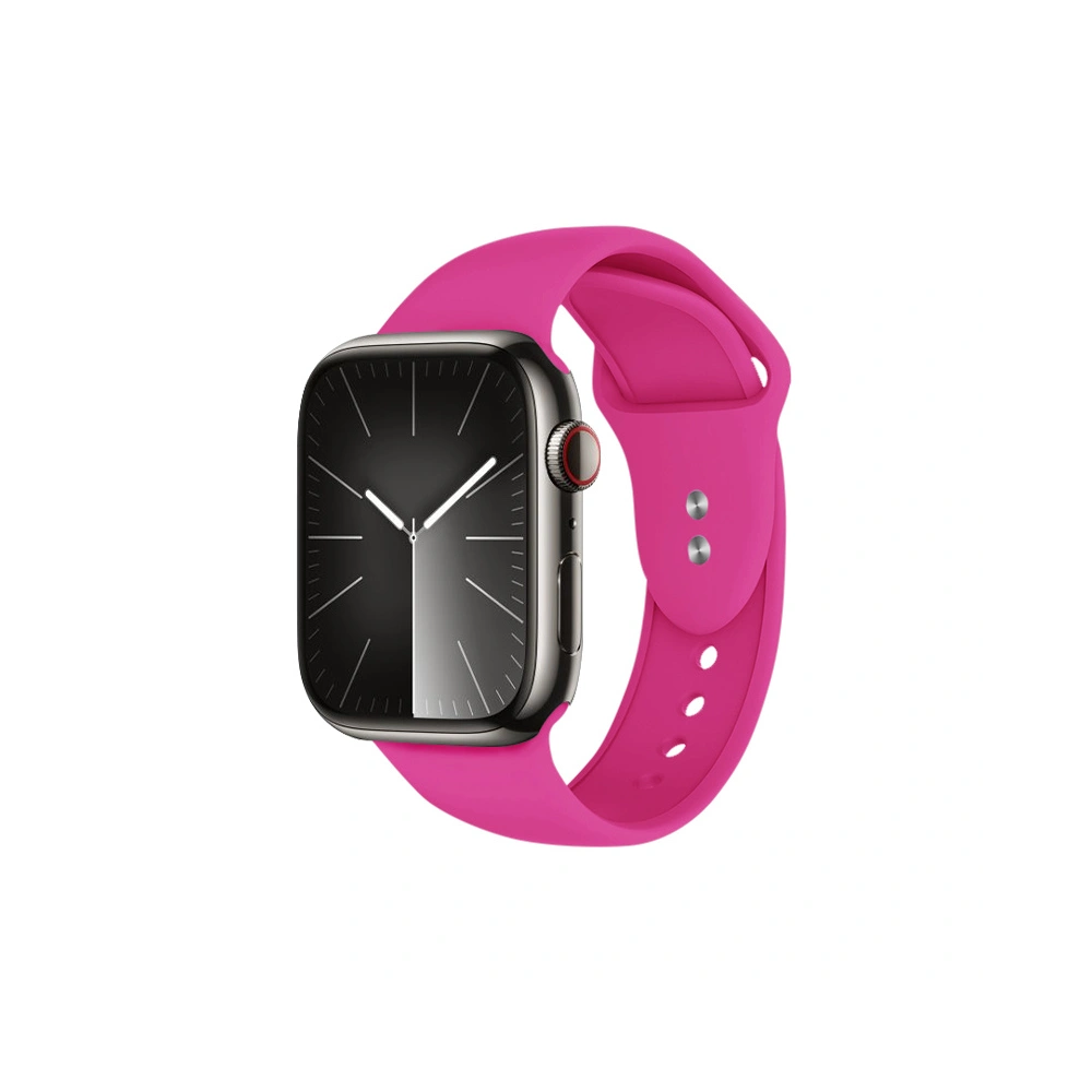 Pasek Crong Liquid Apple Watch 4/5/6/7/SE/8/9/10 40/41/42mm różowy