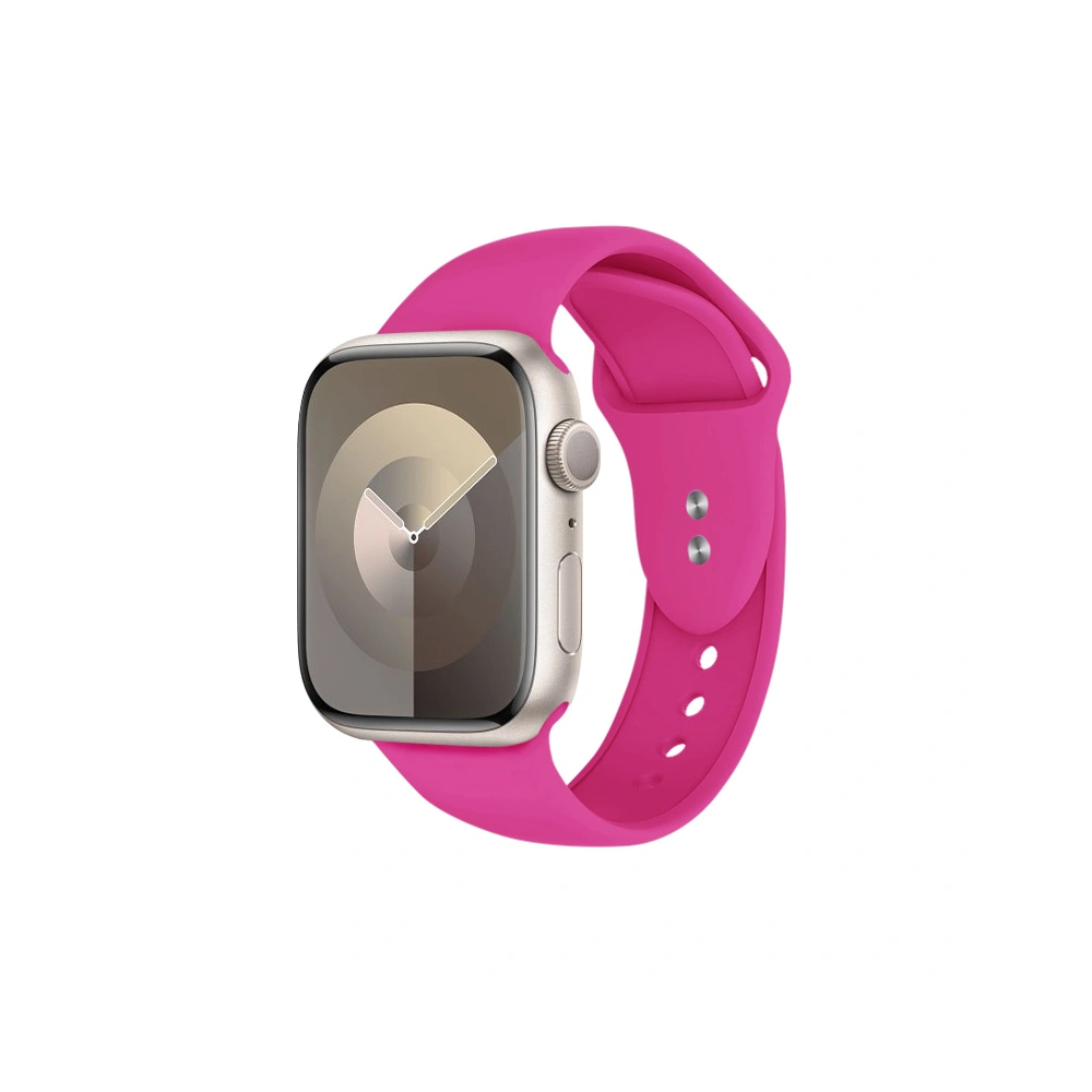 Pasek Crong Liquid Apple Watch 4/5/6/7/SE/8/9/10 40/41/42mm różowy