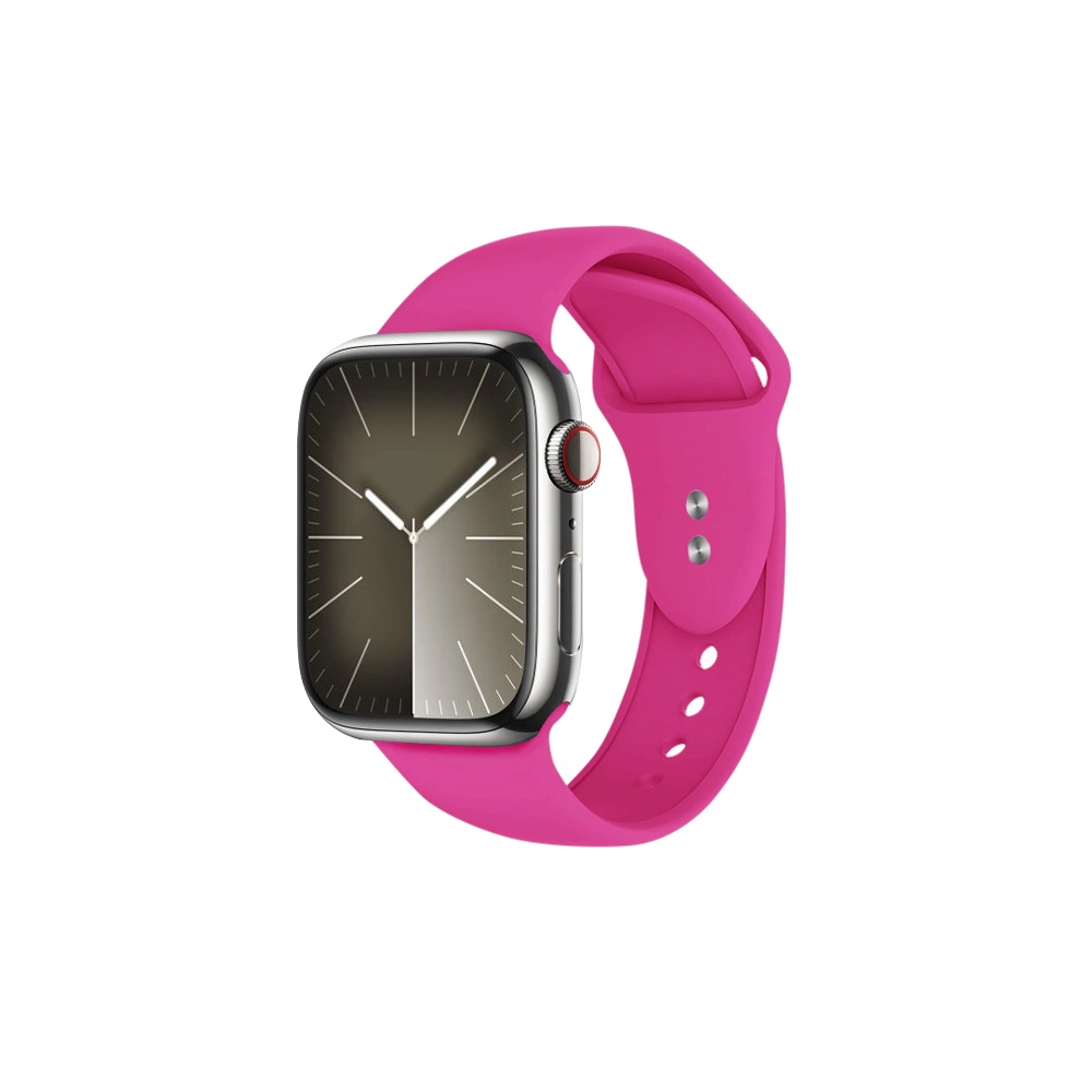 Pasek Crong Liquid Apple Watch 4/5/6/7/SE/8/9/10 40/41/42mm różowy
