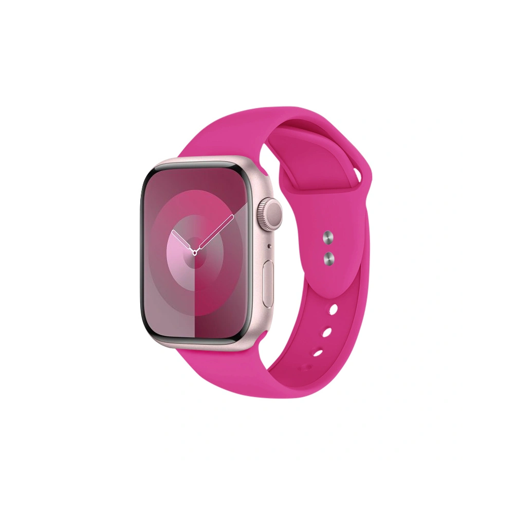 Pasek Crong Liquid Apple Watch 4/5/6/7/SE/8/9/10 40/41/42mm różowy