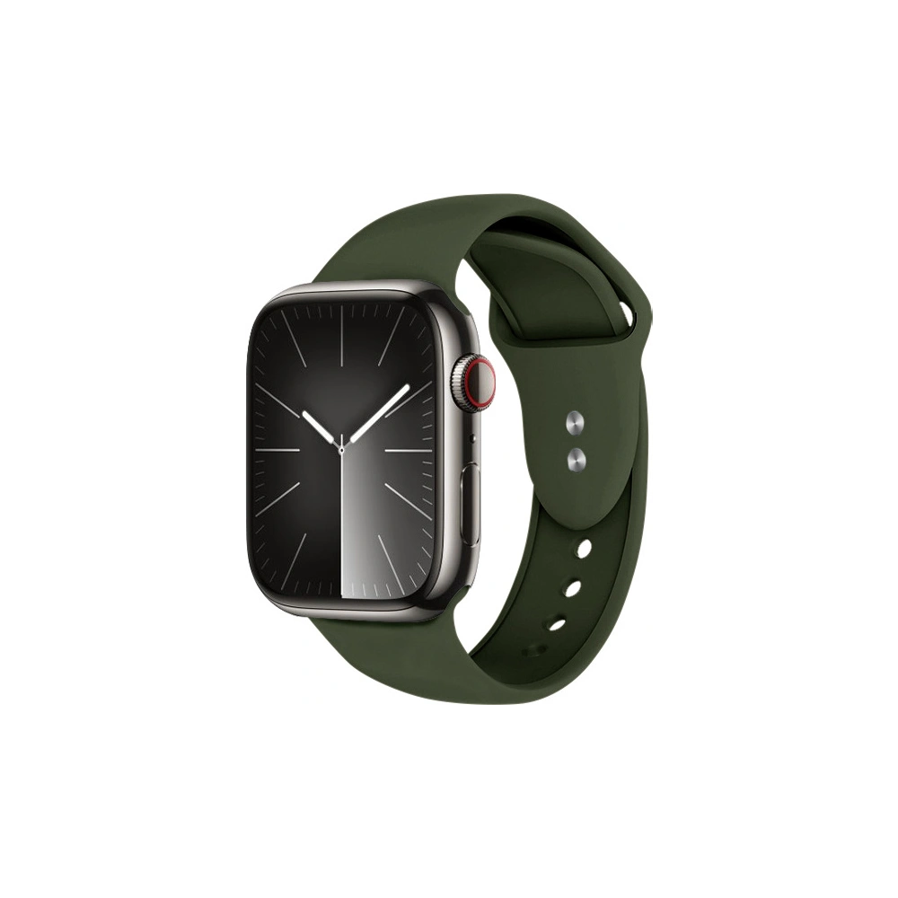 Pasek Crong Liquid Apple Watch 4/5/6/7/SE/8/9/10 40/41/42mm zielony