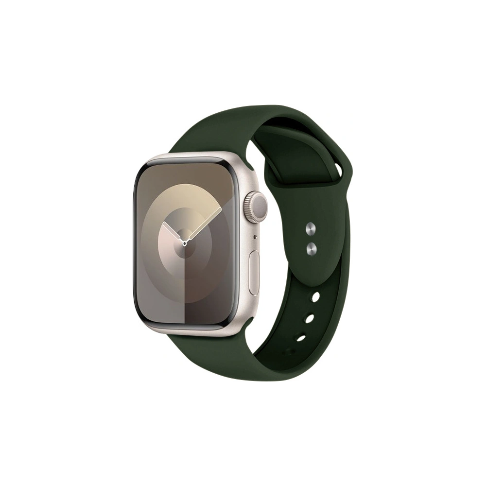 Pasek Crong Liquid Apple Watch 4/5/6/7/SE/8/9/10 40/41/42mm zielony