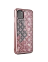 Kup Etui Guess GUHCN65PEOLGPI Apple iPhone 11 Pro Max růžovo-zlatý/rosegold tvrdý kryt 4G Peony Liquid Glitter - GUE288RS - {ean13} - Sklep Home Screen
