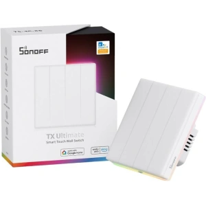 Kup Inteligentní dotykový nástěnný spínač Wi-Fi Sonoff TX T5 4C (4-kanálový) - SNF164 - {ean13} - Sklep Home Screen