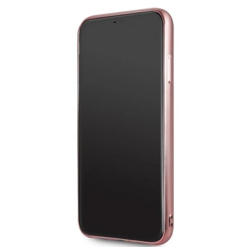 Kup Etui Guess GUHCN65PEOLGPI Apple iPhone 11 Pro Max růžovo-zlatý/rosegold tvrdý kryt 4G Peony Liquid Glitter - GUE288RS - {ean13} - Sklep Home Screen