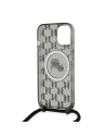 Kup Etui Karl Lagerfeld KLHMP15SHCKCKLCK Apple iPhone 15 / 14 / 13 hardcase IML Crossbody Monogram Karl & Choupette Head MagSafe fekete/black - KLD2100 - {ean13} - Sklep Home Screen