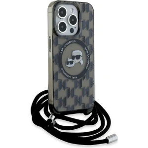 Kup Etui Karl Lagerfeld KLHMP15XHCKCKLCK Apple iPhone 15 Pro Max hardcase IML Crossbody Monogram Karl & Choupette Head MagSafe černý/black - KLD2103 - {ean13} - Sklep Home Screen