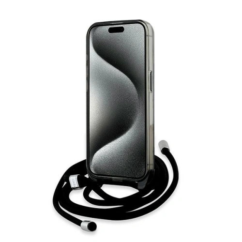 Kup Etui Karl Lagerfeld KLHMP15XHCKCKLCK Apple iPhone 15 Pro Max hardcase IML Crossbody Monogram Karl & Choupette Head MagSafe černý/black - KLD2103 - {ean13} - Sklep Home Screen