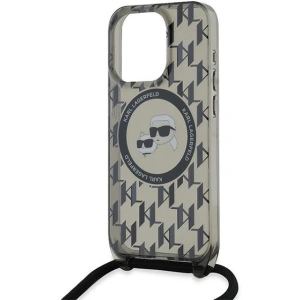 Kup Etui Karl Lagerfeld KLHMP15XHCKCKLCK Apple iPhone 15 Pro Max hardcase IML Crossbody Monogram Karl & Choupette Head MagSafe černý/black - KLD2103 - {ean13} - Sklep Home Screen