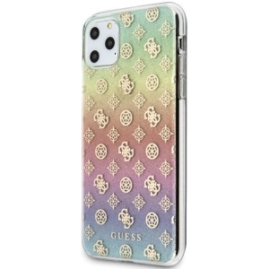 Buy Guess GUHCN65PEOML iPhone 11 Pro Max multicolor hard case Iridescent 4G Peony - GUE289 - {ean13} - Home Screen Store Europe