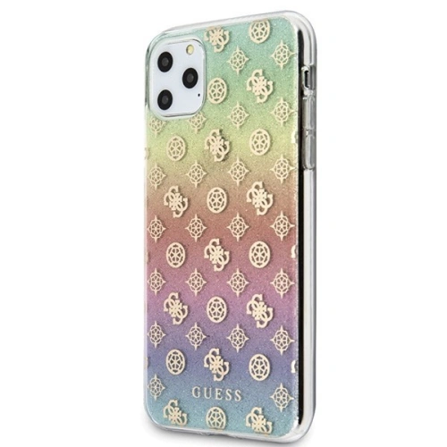 Kup Etui Guess GUHCN65PEOML Apple iPhone 11 Pro Max multicolor hard case Iridescent 4G Peony - GUE289 - {ean13} - Sklep Home Screen