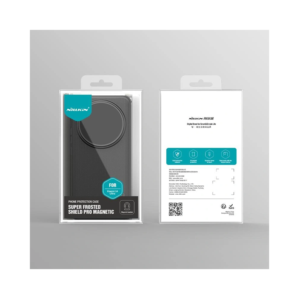 Etui Nillkin Super Frosted Shield Pro Xiaomi 14 Ultra Blue / Niebieski