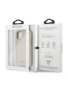 Buy Guess GUHCN65RSSASGO iPhone 11 Pro Max gold hard case Saffiano 4G Circle Logo - GUE291GLD - {ean13} - Home Screen Store Europe