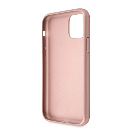 Kup Guess Apple Tasche GUHCN65RSSASRG iPhone 11 Pro Max rosa/rosa Hartschalenetui Saffiano 4G Circle Logo - GUE292PNK - {ean13} - Sklep Home Screen