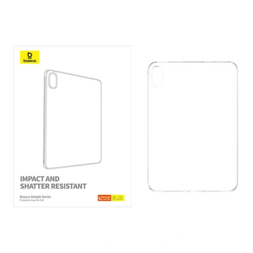 Kup Etui Baseus Simple Apple iPad mini 8.3" 2021 (6. generacji) / iPad mini 8.3" 2024 (7. generacji) przeźroczyste - BSU4902 - {ean13} - Sklep Home Screen