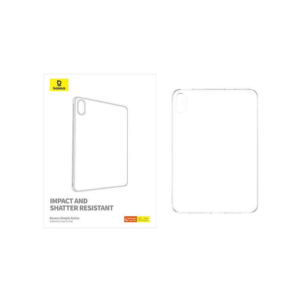 Etui Baseus Simple Apple iPad mini 8.3" 2021 (6. generacji) / iPad mini 8.3" 2024 (7. generacji) przeźroczyste