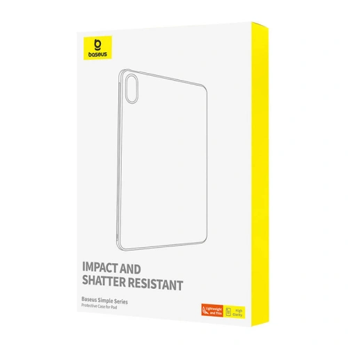 Kup Etui Baseus Simple Apple iPad mini 8.3" 2021 (6. generacji) / iPad mini 8.3" 2024 (7. generacji) przeźroczyste - BSU4902 - {ean13} - Sklep Home Screen