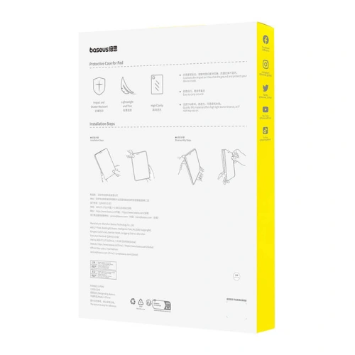 Kup Etui Baseus Simple Apple iPad Air 10.9 2020/2022 (4. i 5. generacji) / iPad Air 11 2024 (6. generacji) przeźroczyste - BSU4903 - {ean13} - Sklep Home Screen