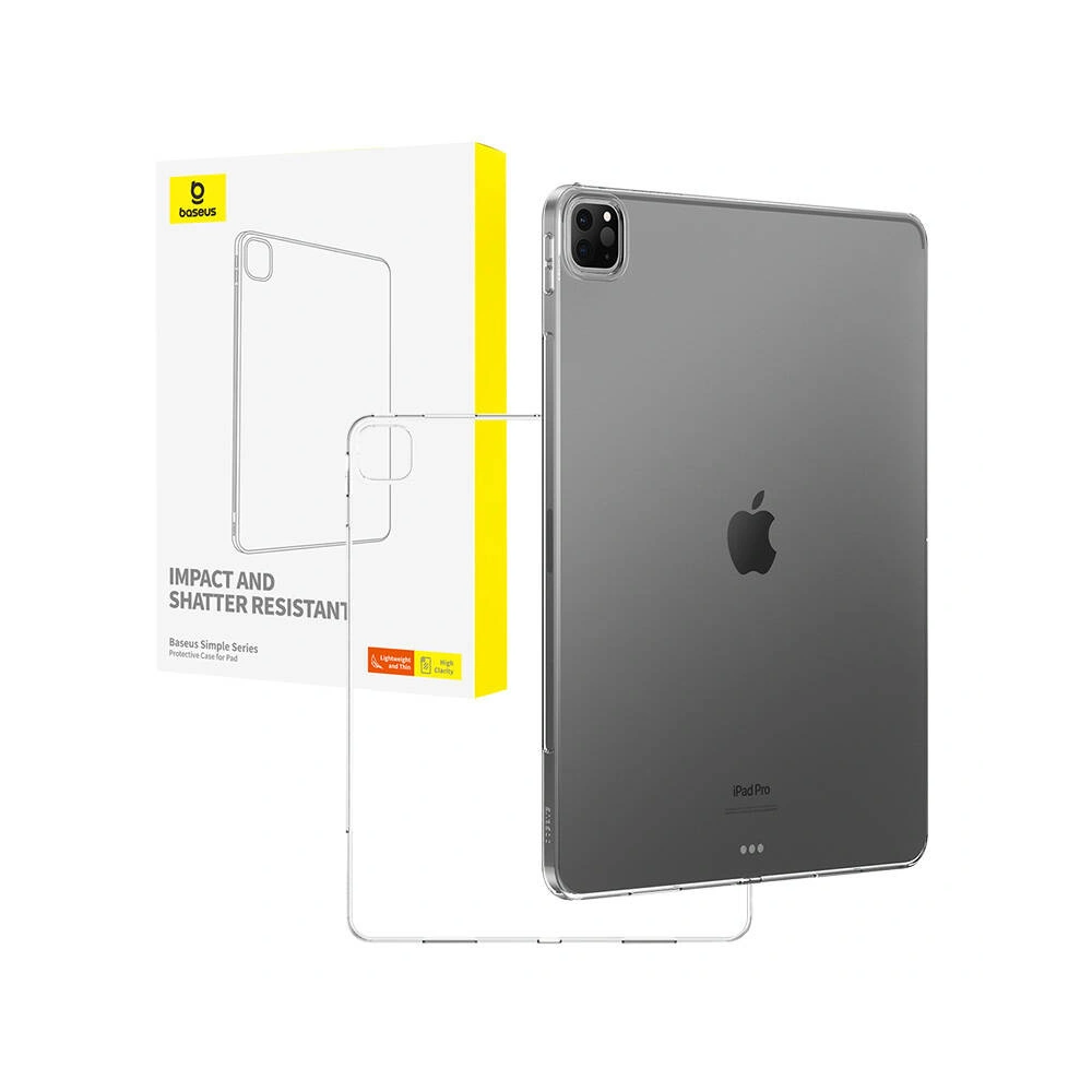 Etui Baseus Simple Apple iPad Air 10.9 2020/2022 (4. i 5. generacji) / iPad Air 11 2024 (6. generacji) przeźroczyste
