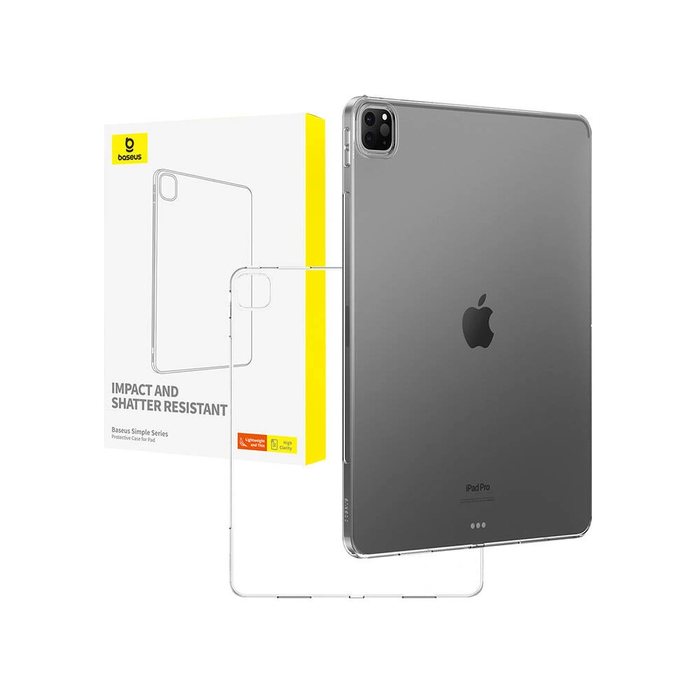 Etui Baseus Simple Apple iPad Pro 12.9 2020/2021/2022 (4., 5. i 6. generacji) przeźroczyste