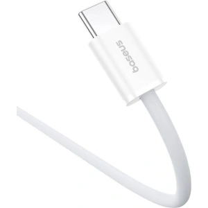 Buy USB-C / USB-C cable Baseus Superior 2 100W 1m white - BSU4906 - {ean13} - Home Screen Store Europe