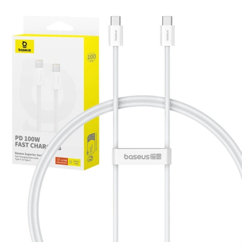 Kup Kabel USB-C / USB-C Baseus Superior 2 100W 1m weiß - BSU4906 - {ean13} - Sklep Home Screen
