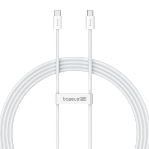 Kup Cablul USB-C / USB-C Baseus Superior 2 100W 2m alb - BSU4907 - {ean13} - Sklep Home Screen