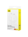 Kup Cablul USB-C / USB-C Baseus Superior 2 100W 2m alb - BSU4907 - {ean13} - Sklep Home Screen
