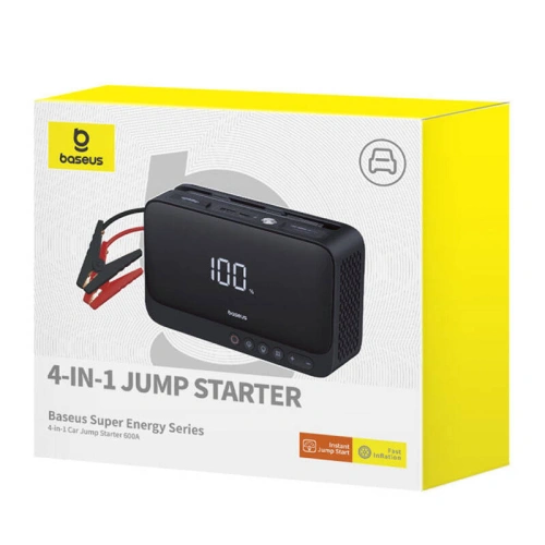 Kup Rozstarter / powerbank Baseus Super Energy Car Jump Starter 600A negru - BSU4909 - {ean13} - Sklep Home Screen
