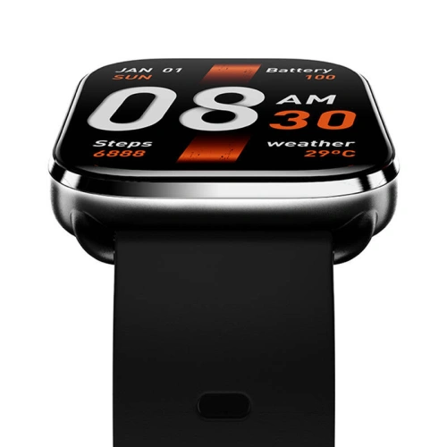 Buy QCY WATCH GS smartwatch IPX8 black - QCY63 - {ean13} - Home Screen Store Europe