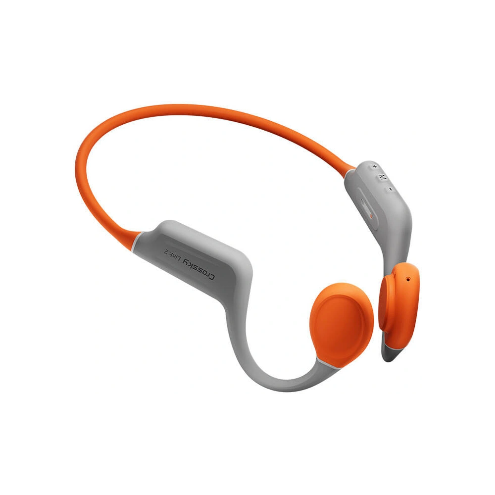 Słuchawki bezprzewodowe open ear QCY T25 IPX5 Bluetooth 5.3 szaro-pomarańczowe