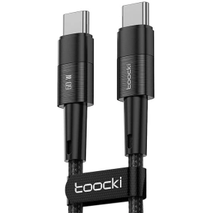 Kup Cablul Toocki TXCTT2-YS03 USB-C / USB-C 1m FC 60W negru - TCK133 - {ean13} - Sklep Home Screen