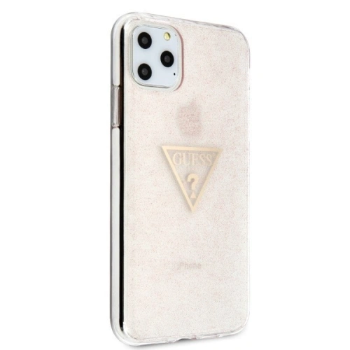 Kup Etui Guess GUHCN65SGTLPI Apple iPhone 11 Pro Max różowy/pink hard case Glitter Triangle - GUE295PNK - {ean13} - Sklep Home Screen