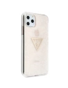 Kup Etui Guess GUHCN65SGTLPI Apple iPhone 11 Pro Max różowy/pink hard case Glitter Triangle - GUE295PNK - {ean13} - Sklep Home Screen