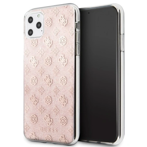 Kup Husă Guess GUHCN65TPERG Apple iPhone 11 Pro Max roz/roz glitter hard case 4G Peony - GUE296PNK - {ean13} - Sklep Home Screen