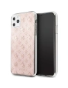 Husă Guess GUHCN65TPERG Apple iPhone 11 Pro Max roz/roz glitter hard case 4G Peony