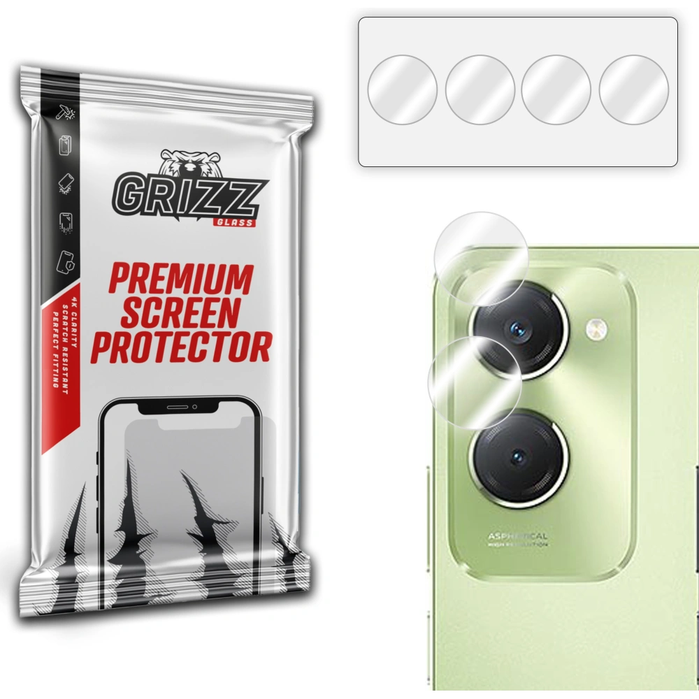 Szkło na aparat GrizzGlass HybridGlass Camera do Vivo T3 Lite