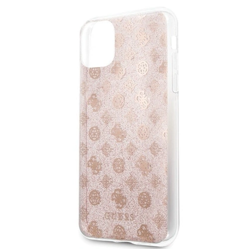 Kup Husă Guess GUHCN65TPERG Apple iPhone 11 Pro Max roz/roz glitter hard case 4G Peony - GUE296PNK - {ean13} - Sklep Home Screen