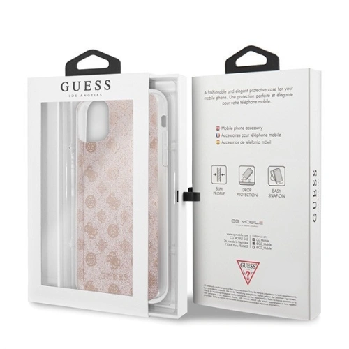 Kup Husă Guess GUHCN65TPERG Apple iPhone 11 Pro Max roz/roz glitter hard case 4G Peony - GUE296PNK - {ean13} - Sklep Home Screen