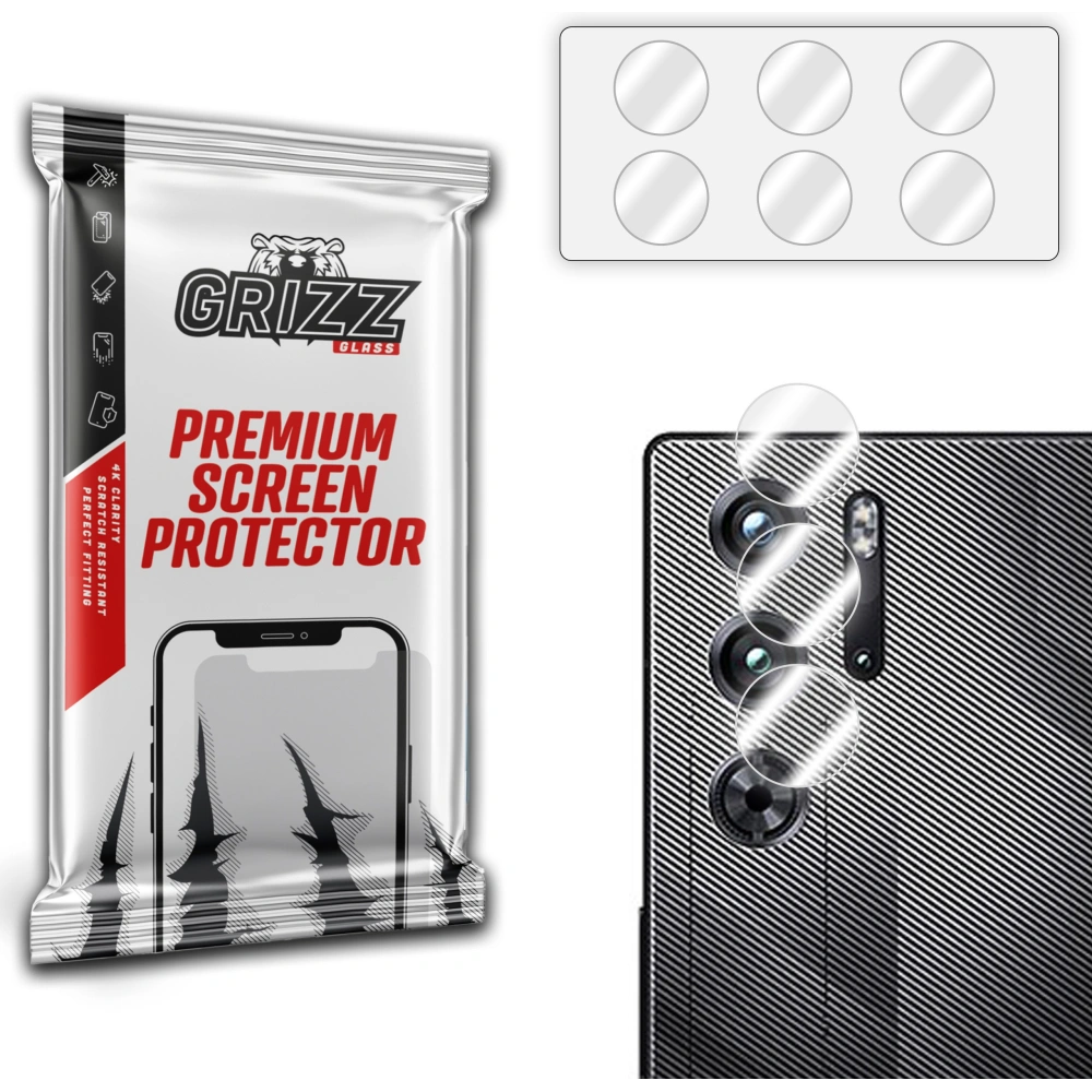 Szkło na aparat GrizzGlass HybridGlass Camera do ZTE nubia Red Magic 9S Pro