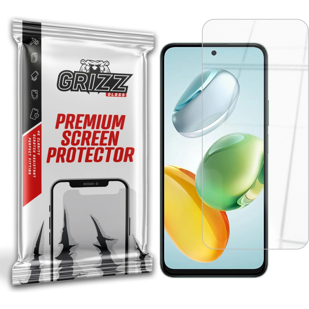 Szkło hybrydowe GrizzGlass HybridGlass do Honor Play 60 Plus