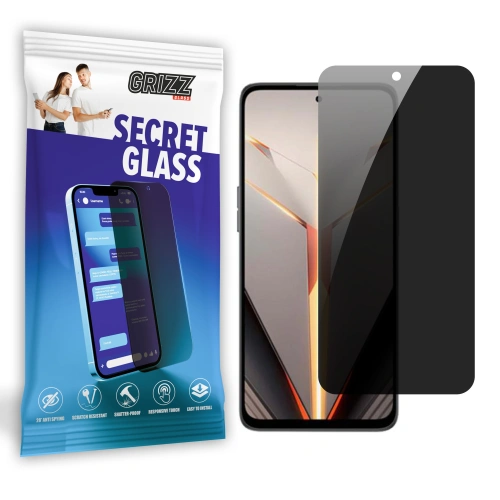 Matowe szkło prywatyzujące GrizzGlass SecretGlass do Nubia Neo 2