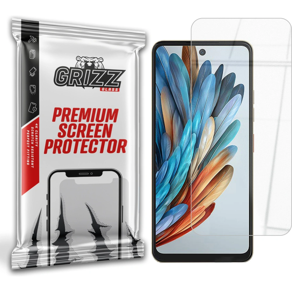 Szkło hybrydowe GrizzGlass HybridGlass do Nubia Music