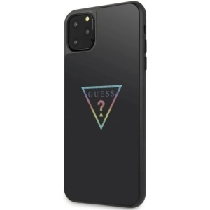 Etui Guess GUHCN65TRMLBK Apple iPhone 11 Pro Max czarny/black hard case Triangle Glitter