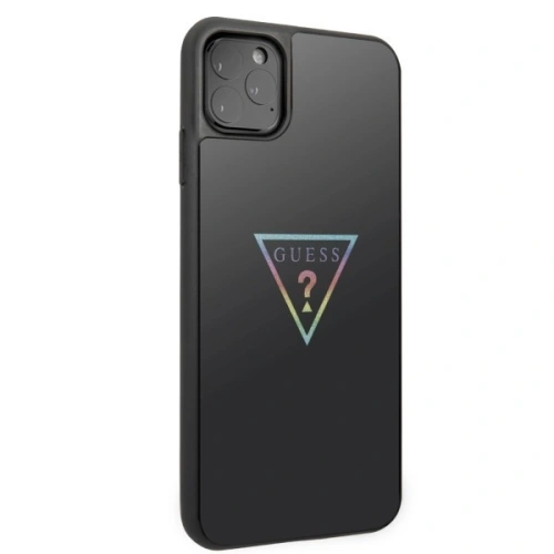Kup Guess Apple Tasche GUHCN65TRMLBK iPhone 11 Pro Max schwarz/schwarz Hartschalenetui Triangle Glitter - GUE299BLK - {ean13} - Sklep Home Screen