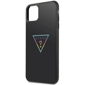 Etui Guess GUHCN65TRMLBK Apple iPhone 11 Pro Max czarny/black hard case Triangle Glitter